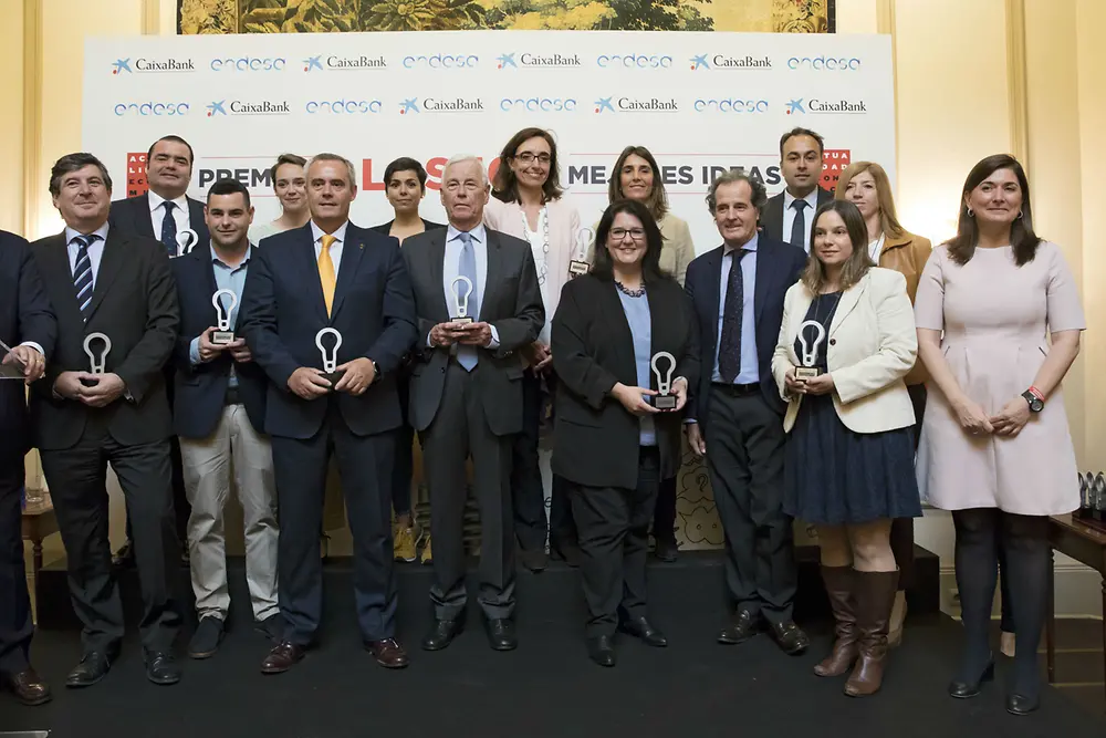 Recoge el premio Sergio Alonso, Responsable de Logística y Supply Chain Beauty Care Professional de Henkel Ibérica