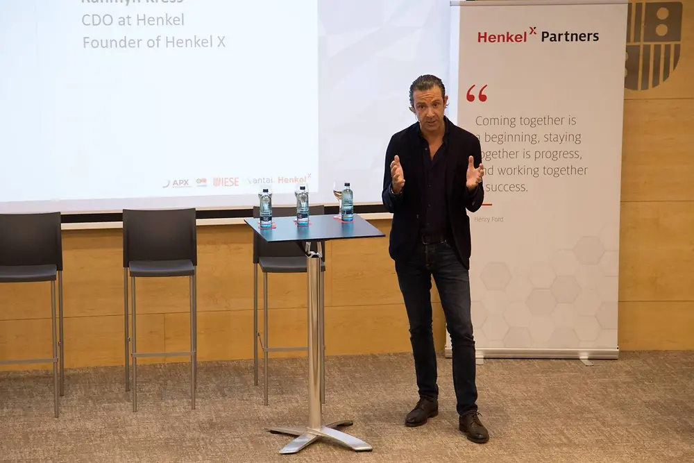 Dr. Rahmyn Kress, CDO en Henkel y fundador de Henkel X