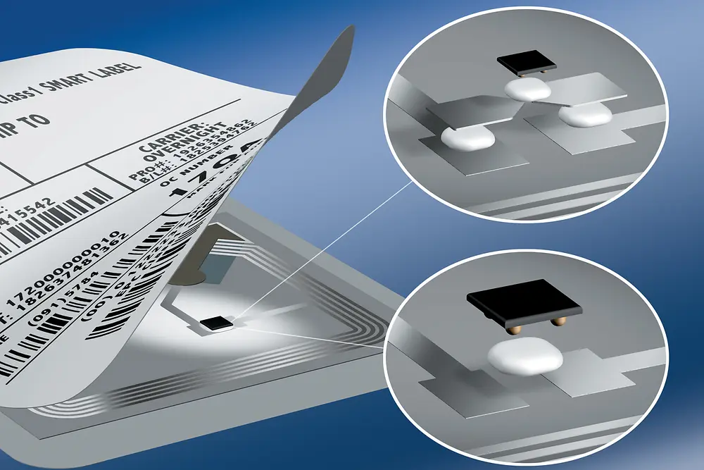 Henkel offers both PSA adhesives and conductive inks, enabling the company to provide customers with a comprehensive portfolio for smart labels. 