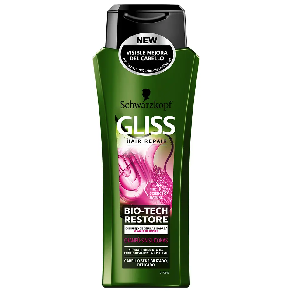 Champú Gliss Bio-Tech Restore